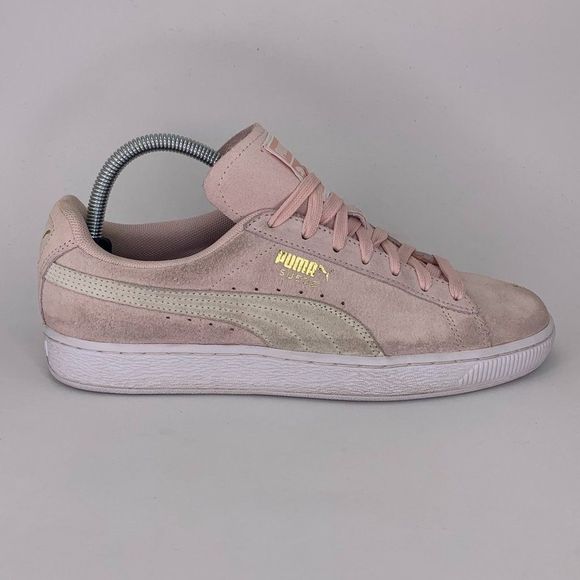 Puma Womens Suede Pink Size 9 - Picture 3 of 12
